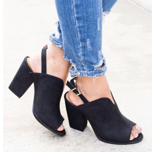 🆕LAST ONE Naomi Slingback Chunky Heels - Picture 2 of 3